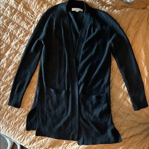 LOFT Classic Black Cardigan
